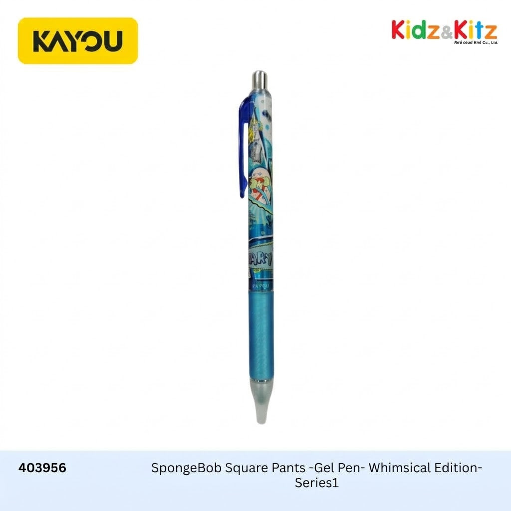 SpongeBob Square Pants -Gel Pen- Whimsical Edition-Series1 Kayou - ปากกาเจล สปองจ์บ็อบ