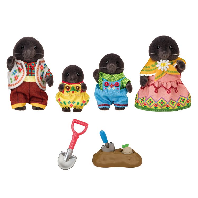 Sylvanian: Mole Family Underground Adventure Set / ซิลวาเนียน ชุดครอบครัวตัวตุ่น