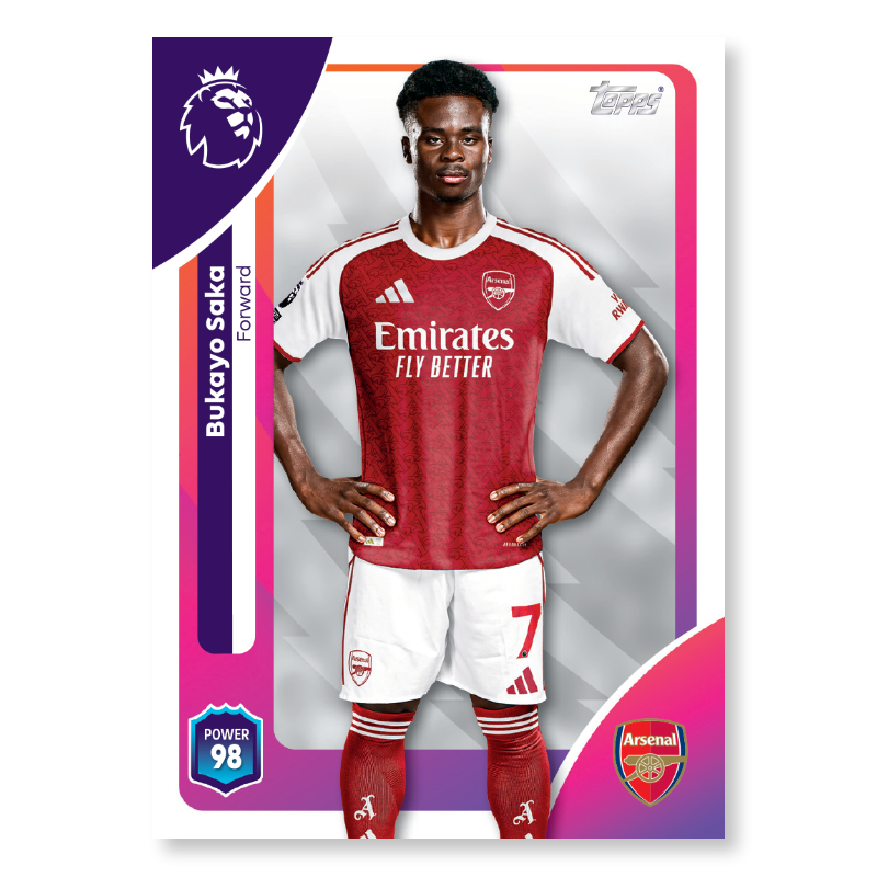 การ์ดฟุตบอล Topps Premier League 2026 - Starter Pack แฟ้มการ์ดสำหรับเริ่มสะสม