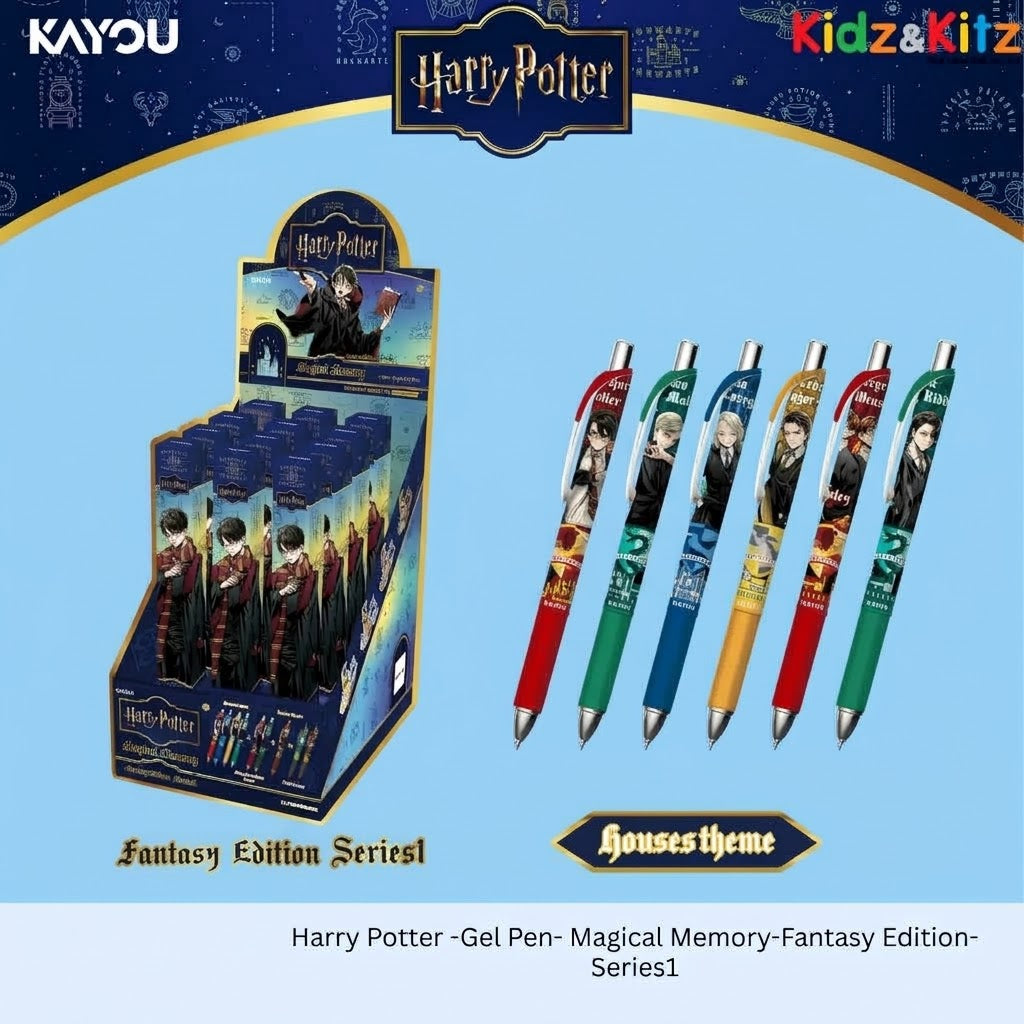 Harry Potter -Gel Pen- Magical Memory-Fantasy Edition-Series2  Kayou - ปากกาเจล แฮร์รี่ พอตเตอร์ (ยกกล่อง 12 แท่ง)