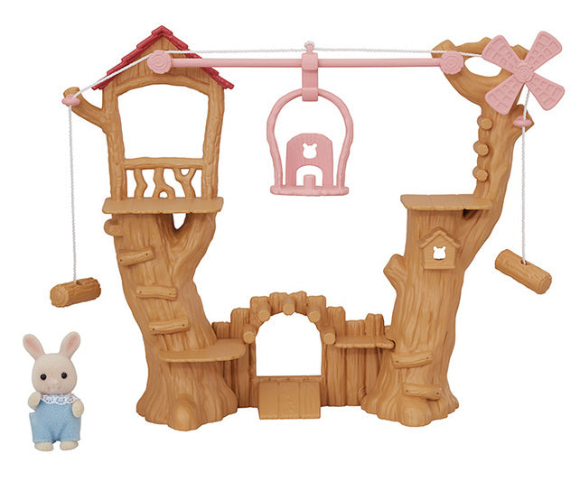 Sylvanian Families Sylvanian: Baby Ropeway Park / ซิลวาเนียน แฟมิลี่ กระเช้าต้นไม้สำหรับเบบี้