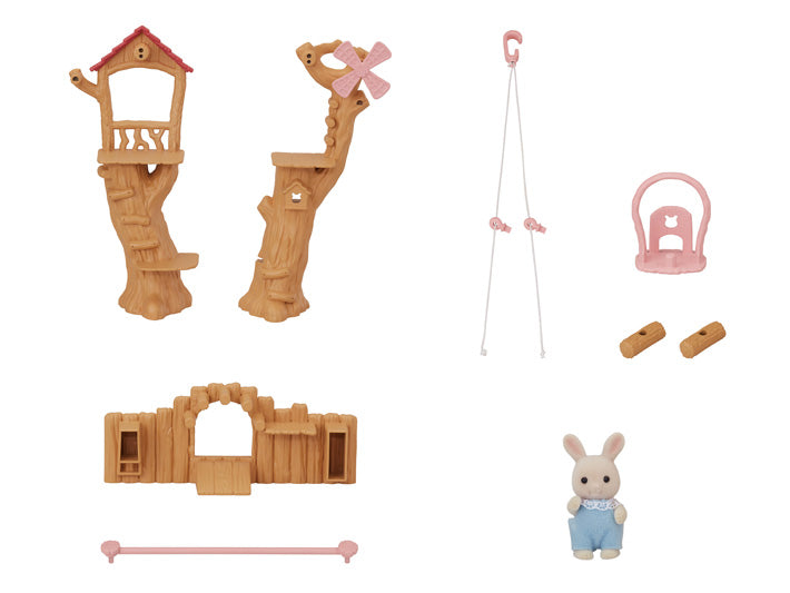 Sylvanian Families Sylvanian: Baby Ropeway Park / ซิลวาเนียน แฟมิลี่ กระเช้าต้นไม้สำหรับเบบี้