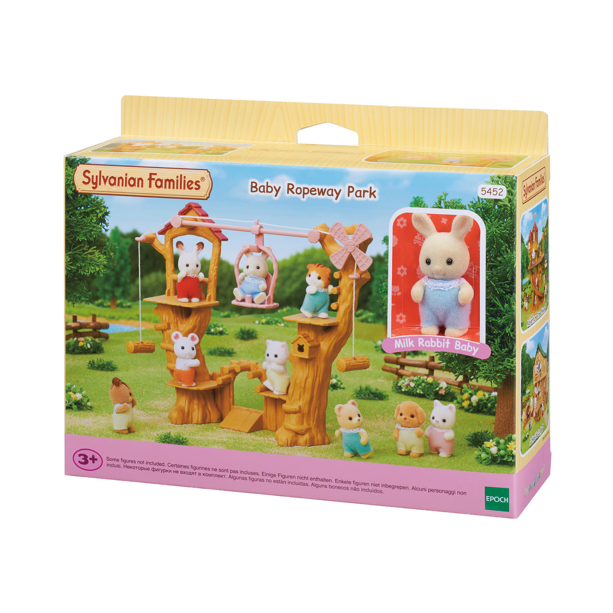 Sylvanian Families Sylvanian: Baby Ropeway Park / ซิลวาเนียน แฟมิลี่ กระเช้าต้นไม้สำหรับเบบี้