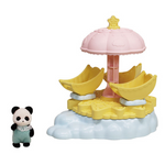 Sylvanian Families Baby Star Carousel / ซิลวาเนียน แฟมิลี่ ชุดม้าหมุนรูปพระจันทร์