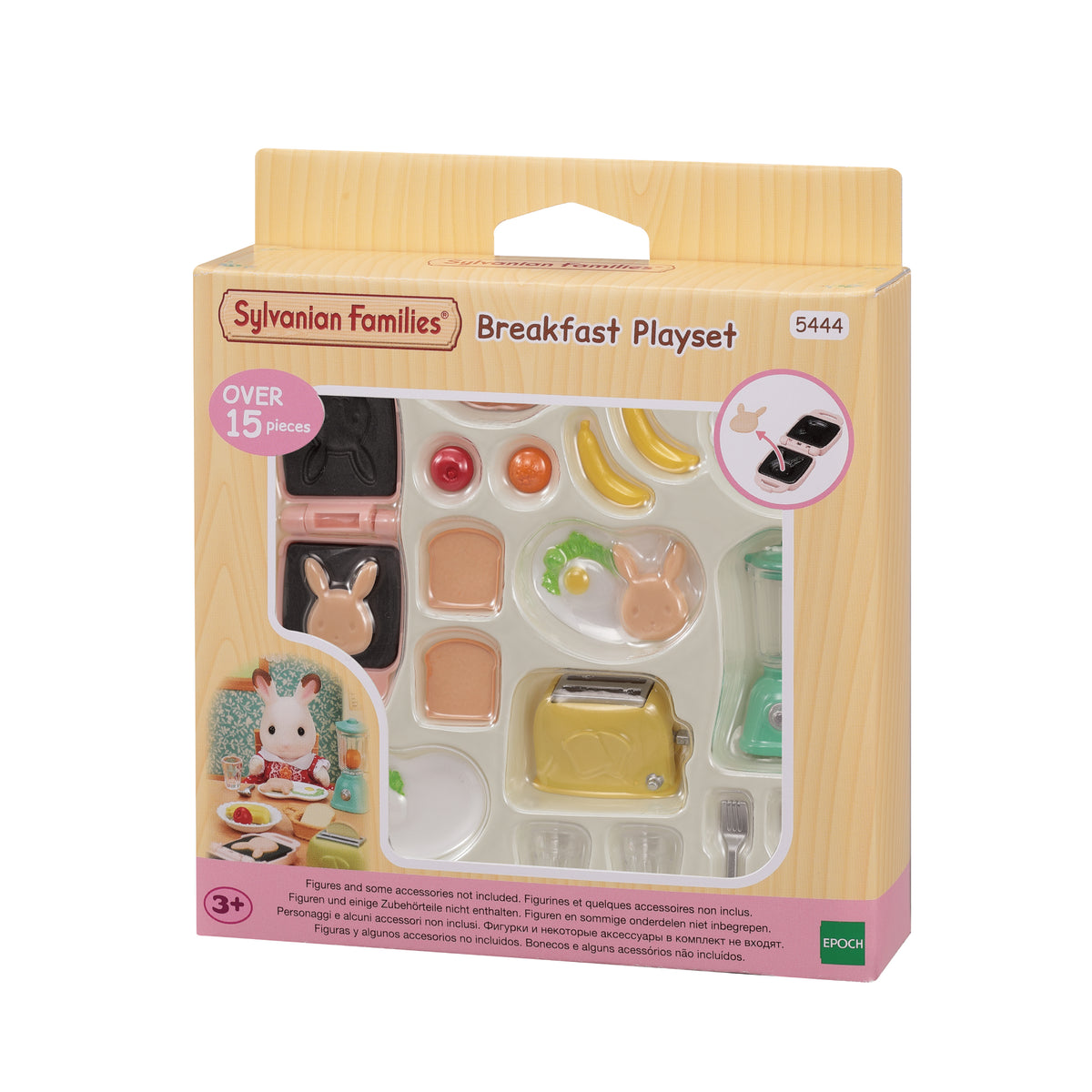 Sylvanian Families  Breakfast Playset / ซิลวาเนียน แฟมิลี่ ชุดอาหารเช้าแสนอร่อย