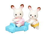 Sylvanian Families Chocolate Rabbit Twins / ซิลวาเนียน แฟมิลี่ ฝาแฝดชอคโกแลตแรบบิท
