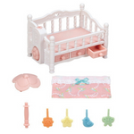 Sylvanian Families Crib with Mobile / ซิลวาเนียน แฟมิลี่ เตียงเด็กพร้อมโมบาย