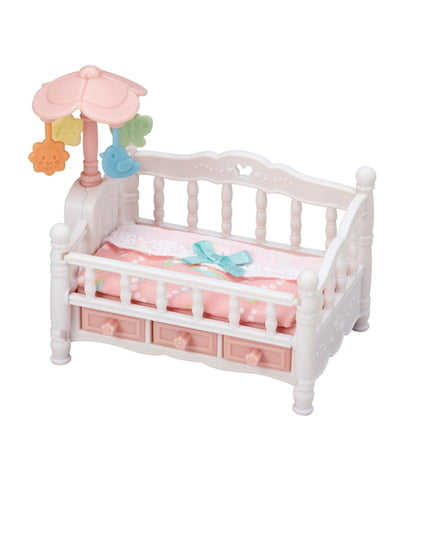 Sylvanian Families Crib with Mobile / ซิลวาเนียน แฟมิลี่ เตียงเด็กพร้อมโมบาย