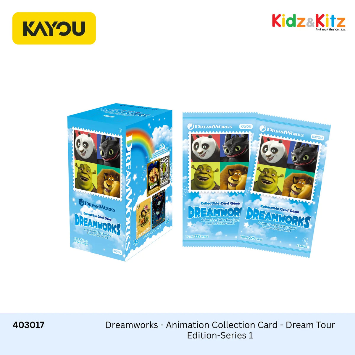 Dreamworks - Animation Collection Card - Dream Tour Edition-Series 1-Kayou  (18 Packs : Box)