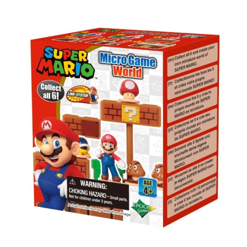 Super Mario Micro Game World (Blind Box) / ซูเปอร์มาริโอ เกม เวิลด์ (กล่องสุ่ม)