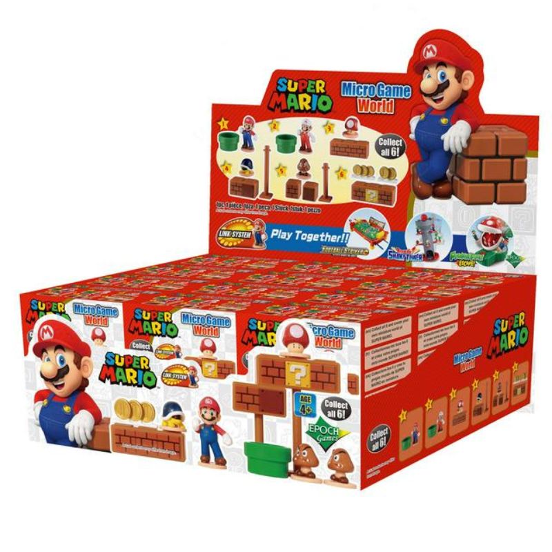 Super Mario Micro Game World (Blind Box) / ซูเปอร์มาริโอ เกม เวิลด์ (กล่องสุ่ม)