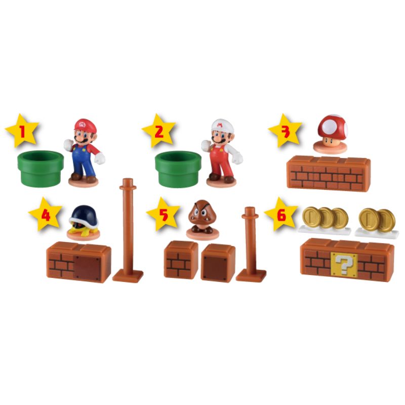 Super Mario Micro Game World (Blind Box) / ซูเปอร์มาริโอ เกม เวิลด์ (กล่องสุ่ม)