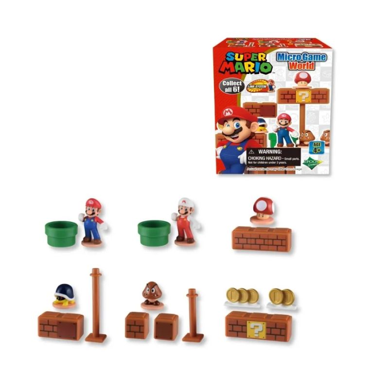 Super Mario Micro Game World (Blind Box) / ซูเปอร์มาริโอ เกม เวิลด์ (กล่องสุ่ม)