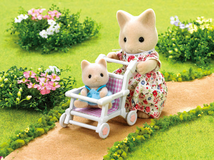 Sylvanian Families Sylvanian: Nursery Pushchair / ซิลวาเนียน แฟมิลี่ รถเข็นเด็กเนอร์สเซอรี