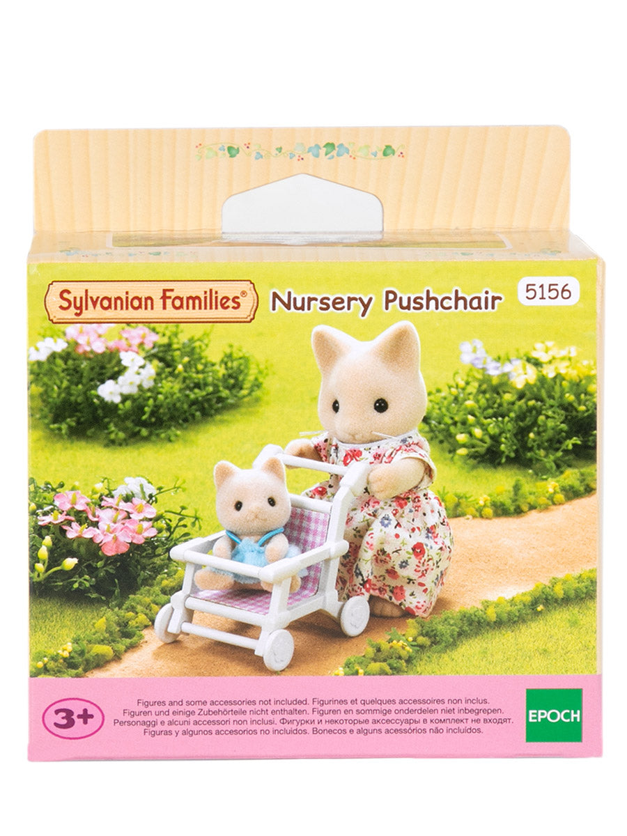 Sylvanian Families Sylvanian: Nursery Pushchair / ซิลวาเนียน แฟมิลี่ รถเข็นเด็กเนอร์สเซอรี