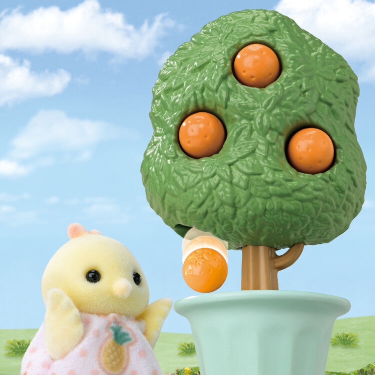 Sylvanian Families Citrus Bird Family / ซิลวาเนียน แฟมิลี่ ครอบครัวนกผลส้ม