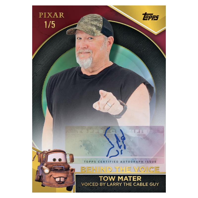 Topps Pixar Gold Chrome 2025 - Hobby Box (2 Packs/Box Paxk
