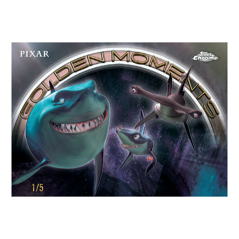 Topps Pixar Gold Chrome 2025 - Hobby Box (2 Packs/Box Paxk