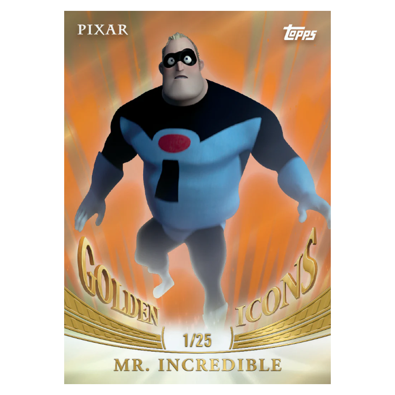 Topps Pixar Gold Chrome 2025 - Hobby Box (2 Packs/Box Paxk