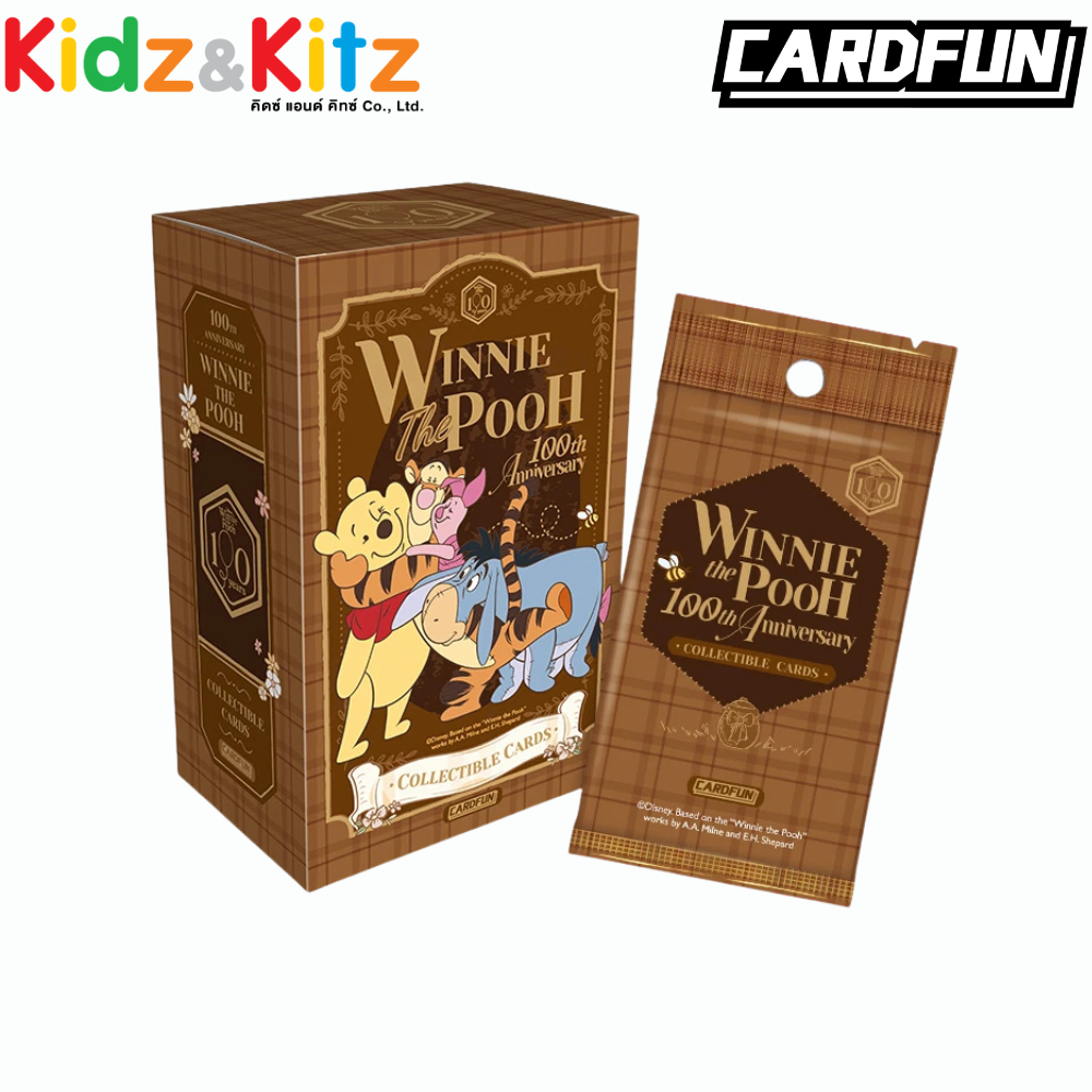 Winnie the Pooh -- 100th Anniversary Collectible Cards (10 packs per Box)