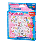 ลูกปัดสเปรย์น้ำ อควาบีท ABC & 123 Template Set / ABC & 123 Template Set