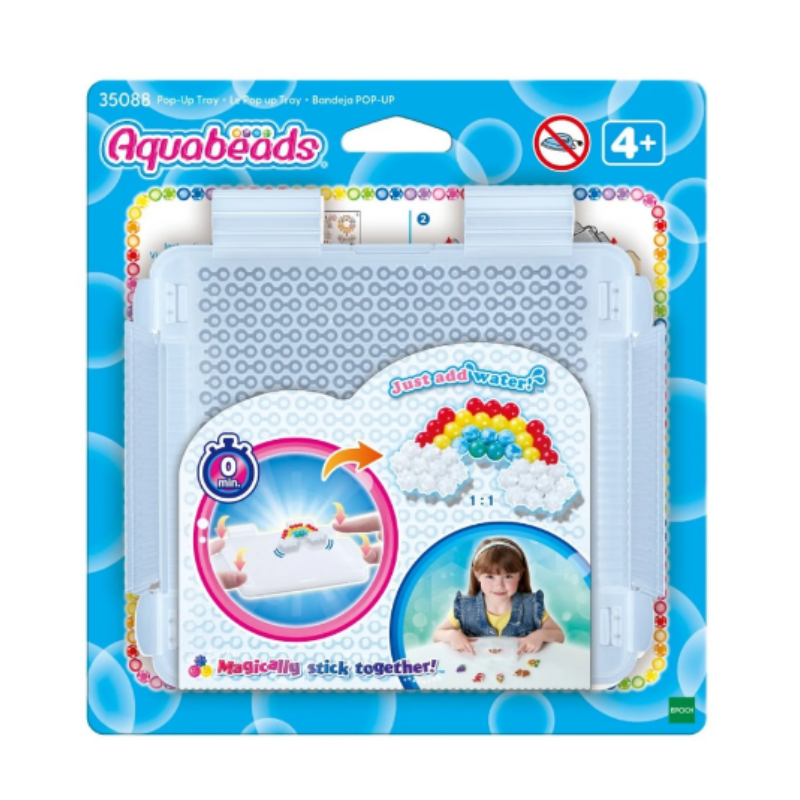 ลูกปัดสเปรย์น้ำ อควาบีท ถาดวางลูกปัดแบบพับได้ / Aquabeads Pop-Up Tray (อุปกรณ์เสริม)