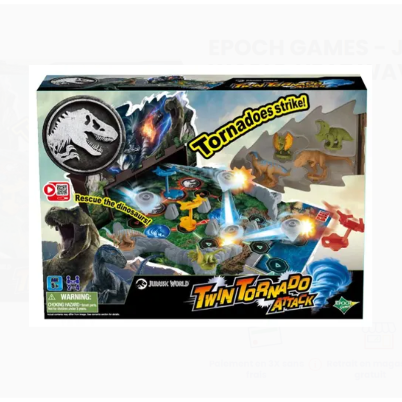 Jurassic World Twin Tornado Attack / จูราสสิคเวิลด์ เกม