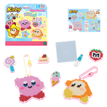 ลูกปัดสเปรย์น้ำ อควาบีด ชุดประดิษฐ์พวงกุญแจเคอร์บี้ /  Aquabeads Kirby Keychain Craft Kit