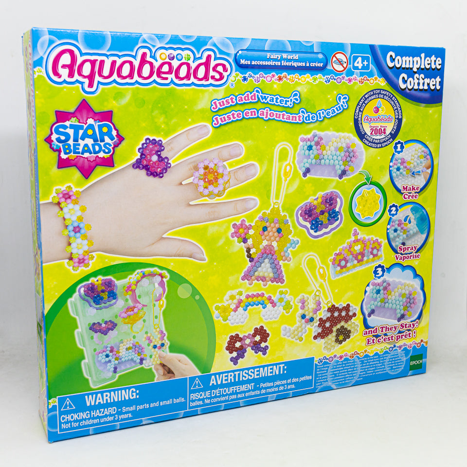 ลูกปัดสเปรย์น้ำ อควาบีท ชุด เครื่องประดับโลกของเหล่านางฟ้า /  Aquabeads Fairy World (ชุดพร้อมเล่น)