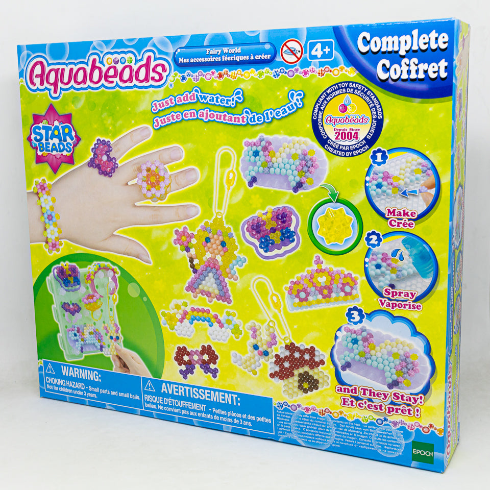 ลูกปัดสเปรย์น้ำ อควาบีท ชุด เครื่องประดับโลกของเหล่านางฟ้า /  Aquabeads Fairy World (ชุดพร้อมเล่น)