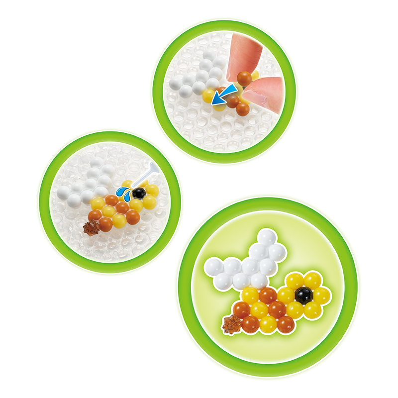 ลูกปัดสเปรย์น้ำ อควาบีท ชุดเริ่มเล่น  มินิ / Aquabeads Mini Play Pack  A