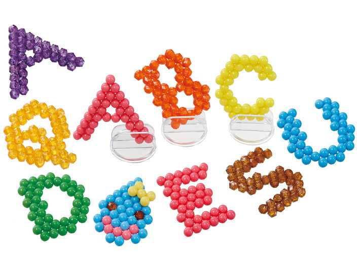 ลูกปัดสเปรย์น้ำ อควาบีท ชุด ตัวอักษร / Aquabeads Alpha Set (ชุดรีฟิล)