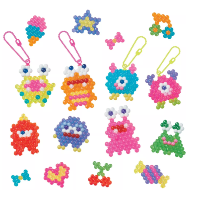 ลูกปัดสเปรย์น้ำ อควาบีท ชุดเครซี่มอนสเตอร์ / Aquabeads Crazy Monsters Craft Kit (ชุดพร้อมเล่น)