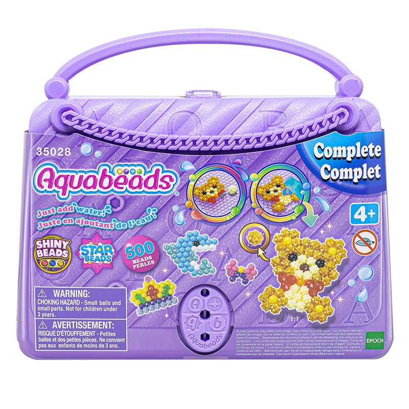 ลูกปัดสเปรย์น้ำ ชุดกระเป๋าพกพาของนักออกแบบ / Aquabeads Decorator's Carry Case (ES Sries)  (ชุดพร้อมเล่น)