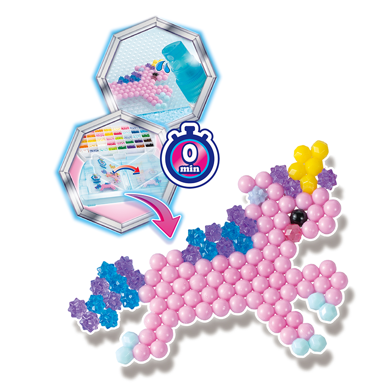 ลูกปัดสเปรย์น้ำ อควาบีท ชุดเริ่มเล่น ดีลักซ์แครี่เคส / Aquabeads Deluxe Carry Case (ชุดพร้อมเล่น)