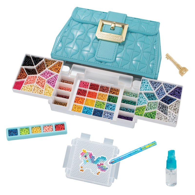 ลูกปัดสเปรย์น้ำ อควาบีท ดีไซเนอร์ แคร์รี่เคส /  Aquabeads  Designers' Carry Case (ชุดพร้อมเล่น)