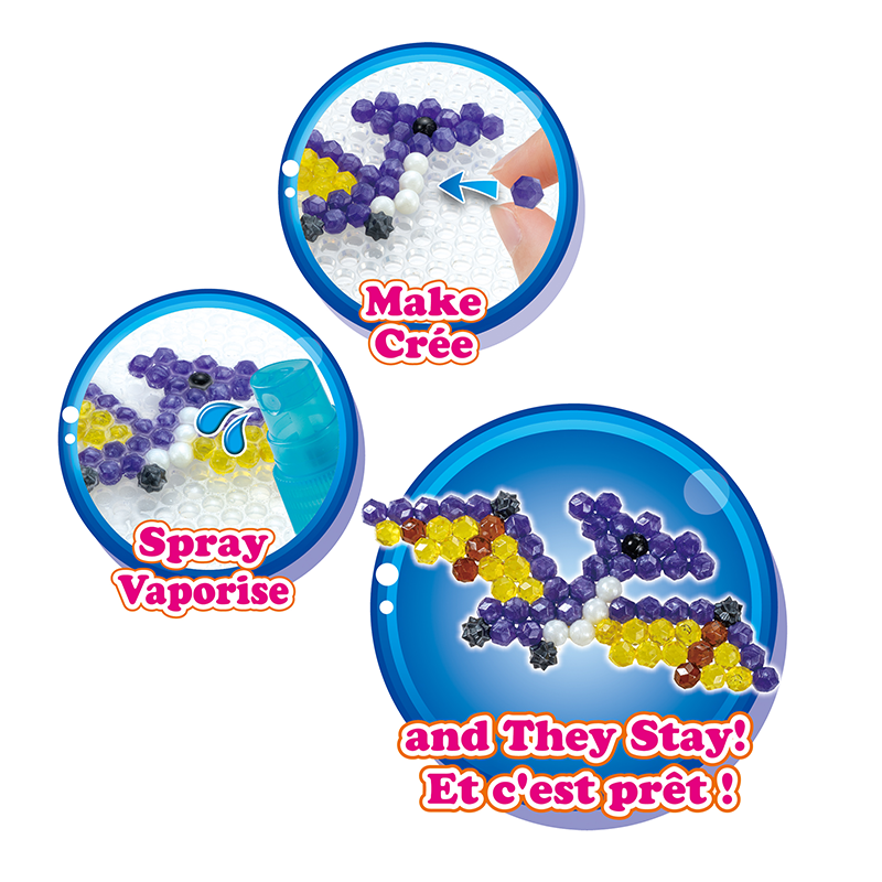 ลูกปัดสเปรย์น้ำ อควาบีท ชุดเริ่มเล่น  โลกไดโนเสาร์ / Aquabeads Dinosaur World (ชุดพร้อมเล่น)