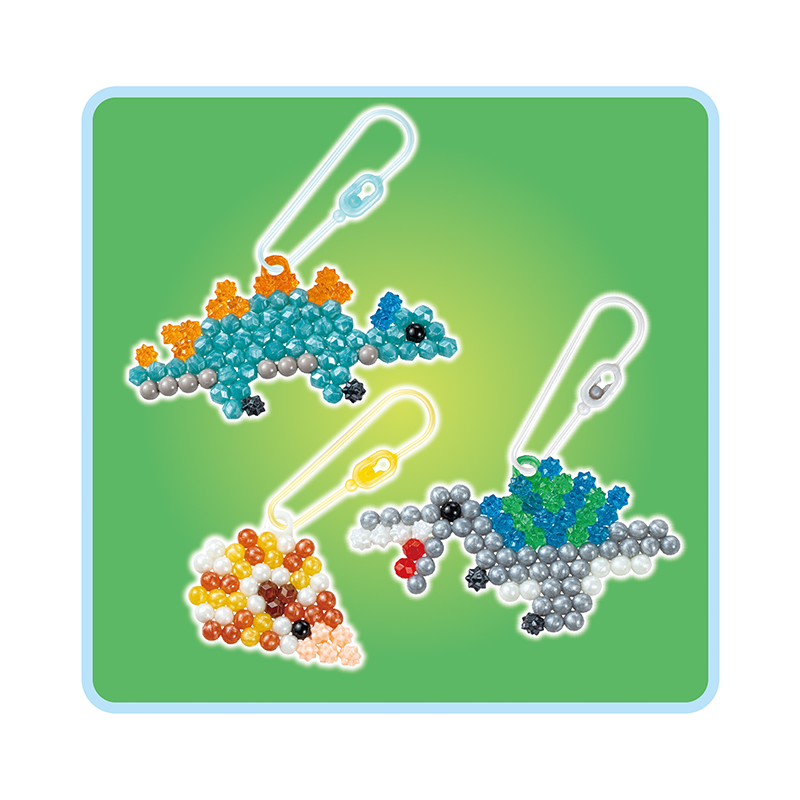 ลูกปัดสเปรย์น้ำ อควาบีท ชุดเริ่มเล่น  โลกไดโนเสาร์ / Aquabeads Dinosaur World (ชุดพร้อมเล่น)
