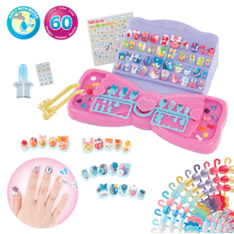 Aquabeads Nail Studio Design 'n' Display Set / อควาบีท ของเล่นเครื่องทำเล็บ เนลสตูดิโอ (ชุดพร้อมเล่น)