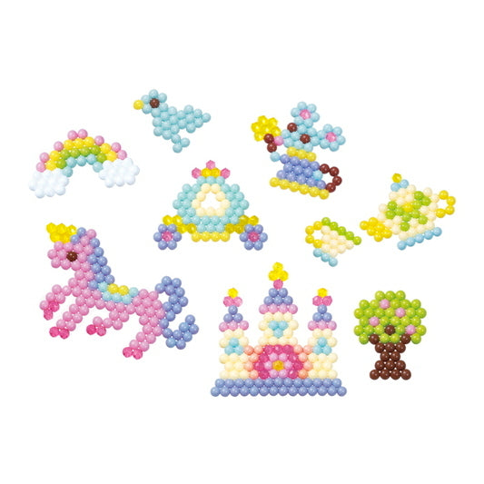 ลูกปัดสเปรย์น้ำ อควาบีท ชุด เทพนิยายสีพาสเทล  / Aquabeads Pastel Fairy Tale Set (ชุดรีฟิล)