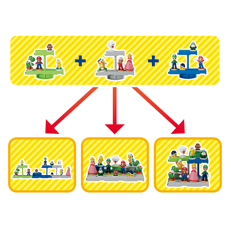 Super Mario Balancing Game Castle Stage/ บาลานซ์เกม มาริโอ้ ชุดที่ 3