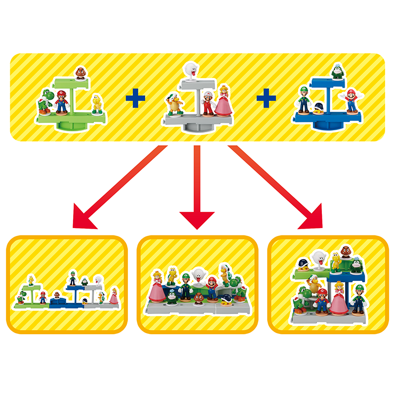 Super Mario Balancing Game Ground Stage/ บาลานซ์เกม มาริโอ้ ชุดที่ 1