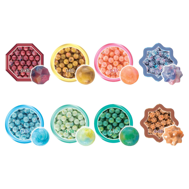 ลูกปัดสเปรย์น้ำ อควาบีท ชุดลูกปัดสีน้ำ / Aquabeads Watercolour Bead Pack (ชุดรีฟิล)