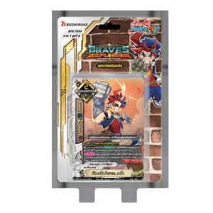 การ์ดบัดดี้ไฟท์ นิวไดร์ฟ TD04 Braves Explosion ชุดพร้อมเล่น ของดันเจี้ยนเวิลด์ / BuddyFight New Drive Card Game