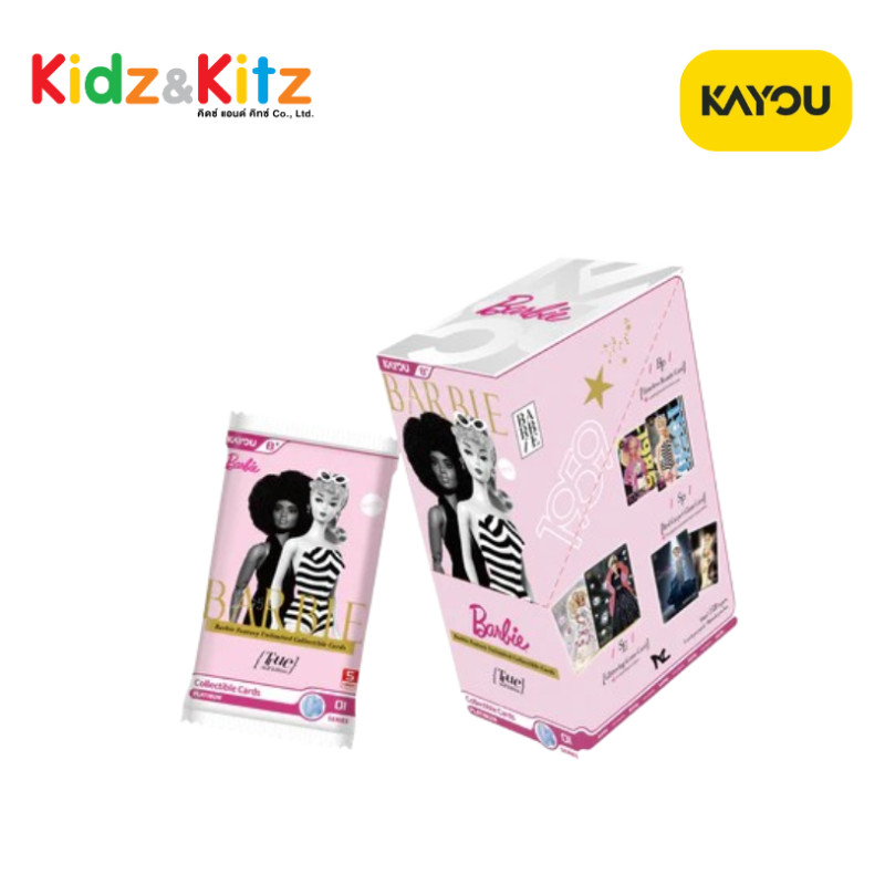 Barbie Fantasy Unlimited Collectible Cards True Self Edition Series 1 -Kayou (10 Packs) / การ์ดสะสมบาร์บี้ (คายู) ยกกล่อง 10 ซอง