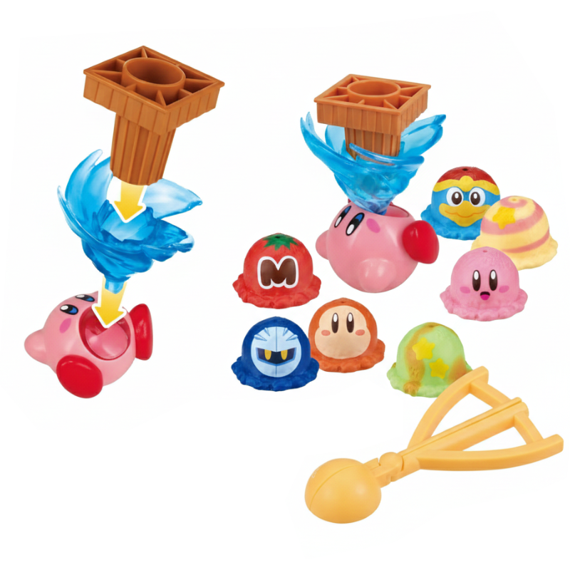 เกมเคอร์บี้ ต่อหอคอยไอศกรีม / Kirby Game Ice Cream Tower