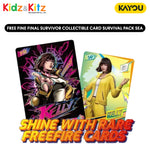 Free Fire: Final Survivor Collectible Cards Survival Pack-SEA -Kayou - การ์ดสะสม ฟรี ไฟร์ ชุด ไฟนอล เซอร์ไวเวอร์ เซอร์ไววัล แพ็ก (คายู) ยกกล่อง 20 ซอง