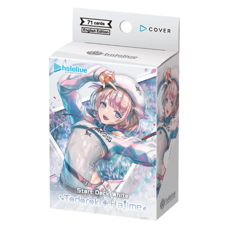 Hololive Official Card Game (English Edition) 05 Start Deck White Todoroki Hajime