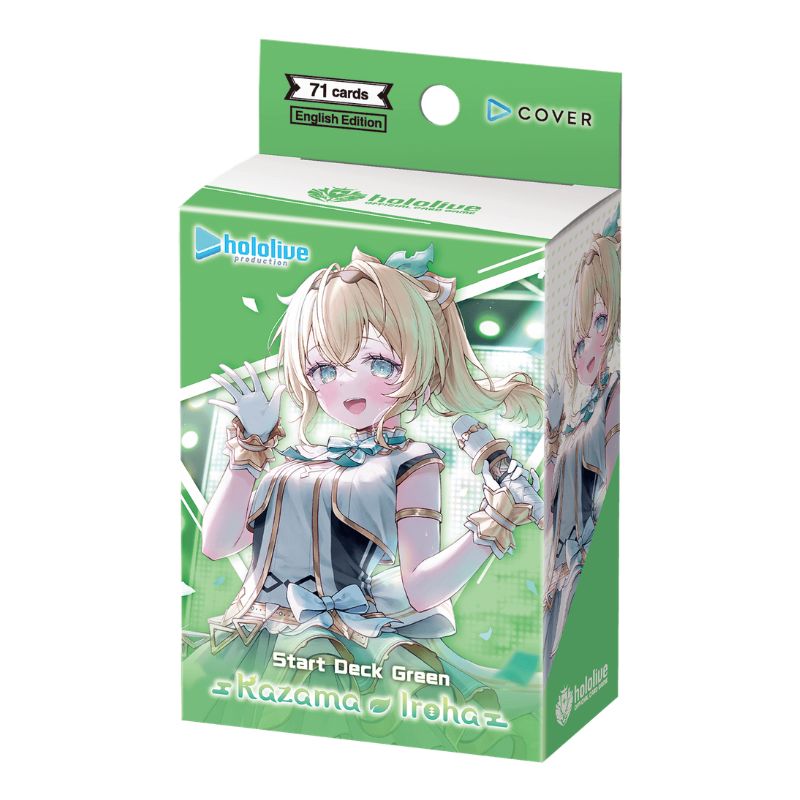 Hololive Official Card Game (English Edition) 06 Start Deck Green Kazama Iroha