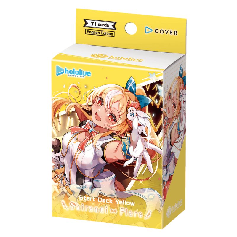 Hololive Official Card Game (English Edition) 07 Start Deck Yellow Shiranui Flare